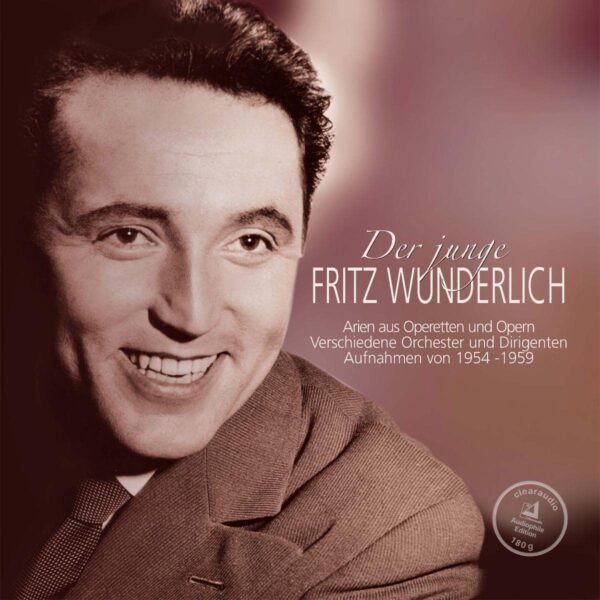 德國 CLEAR AUDIO 清澈<br>LP83041 黑膠唱片(FRITZ WUNDERLICH - DER JUNGE FRITZ WUNDERLICH)
