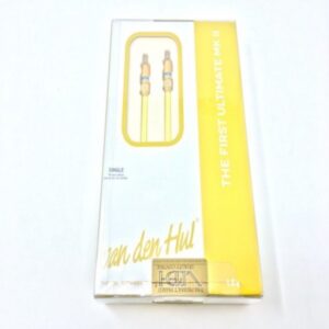 荷蘭 VAN DEN HUL<BR>SINGLE PACKED FIRST ULTIMATE RCA 數碼線