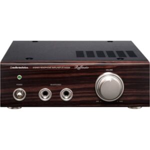 AUDIO TECHNICA<br>AT-HA5000黑檀木耳筒放大器