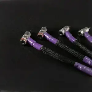 美國 REVELATION AUDIO LABS <br>TESTAMENT CRYOSILVER REFERENCE SPEAKER JUMPER 喇叭跳線 (12cm)