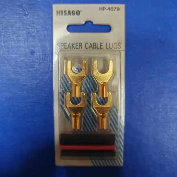 HISAGO HP-4079 SPEAKER CABLE LUGS (1 SET 4pcs) 8mm