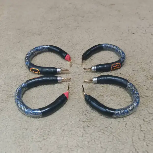 挪威 SKOGRAND CABLES <br>RACHMANINOV MK2 喇叭跳線 (20CM)